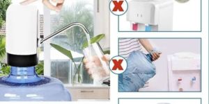 plastic automatic wireless water can dispenser pump