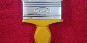 100mm lime paint brush