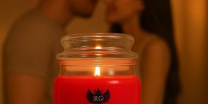 Royal Gold Midnight Bloom Soy Wax Glass Jar Scented Candles