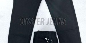 Black Stretchable Boys Straight Fit Denim Jeans