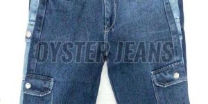 Girls Stretchable Straight Fit Denim Jeans with Side Pockets & Inner Elastic Belt