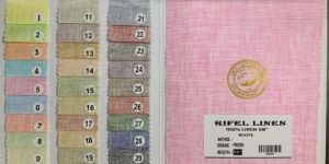 Plain Linen Shirting Fabric