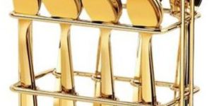 Gold and Silver Coated Cutlery Set