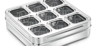 Stainless Steel Spice Boxes