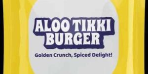 Grovvy Aloo Tikki Burger