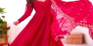 Embroidered Anarkali Suits