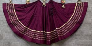 Silk Flared Skirts