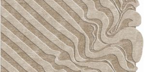 Brown Hand Tufted Woolen Rug