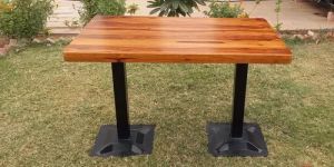 Iron and Wooden Tables
