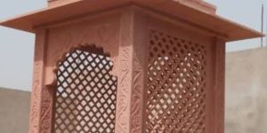 36x36x96 Inch Sandstone Temple