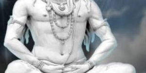 4 Feet Shiva Sandstone Statue