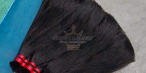 Double Drawn Human Hair