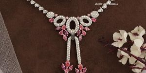 Marquise Cut Lab Grown Diamond Necklace