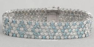 Round Cut Diamond Bracelet
