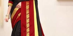 Cotton Silk Woven Design Border Sarees