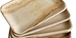 Areca Palm Leaf Rectangular Plates