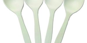 Cornstarch White Spoon