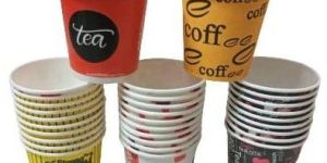 Printed Paper Disposable Tea Cups