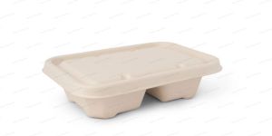 Sugarcane Bagasse Square Food Container