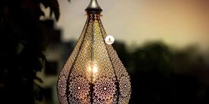 Moorish Moroccan Metal Hanging Pendant Ceiling Lamp