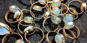 Pyrite Gemstone Ring