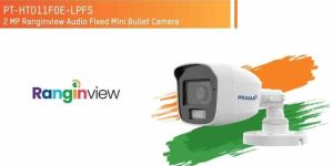 Prama PT-HTD11F0E-LPFS Audio Fixed Mini Bullet Camera