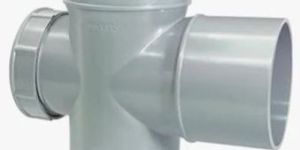 PVC SWR Plain Single Tee With Door