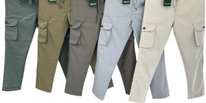 Mens Cotton Cargo Pants