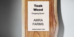 Live Edge Teak Wood Chopping Board