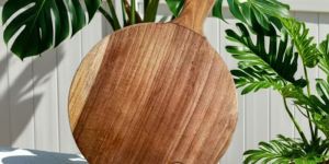 Teak Wood Pizza Platter