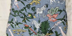 Printed Velvet Fabric