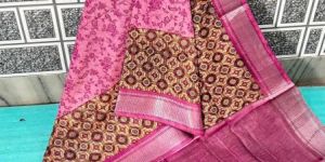 Jaipuri Block Print Saree