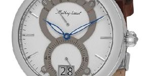 Mathey Tissot Retrograde Analog White Dial Mens Watch