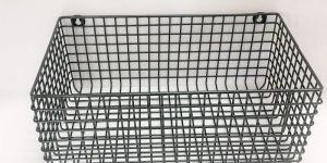 MTD02 Wall Mounted Metal Wire Storage Basket