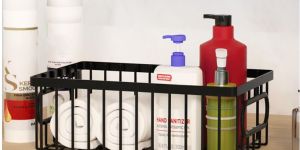 MTD06 Metal Black Storage Basket