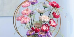 MTD14 Metal Wall Hanging Flower Vase