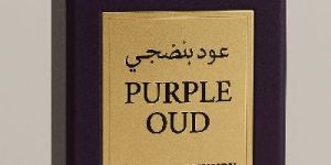 Purple oud perfume