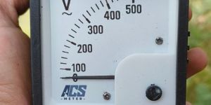 Analog Panel Meter Voltage Range up to 500V