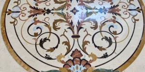 Marble Inlay Flooring