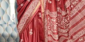 COTTON SILK PRINTED SAREE