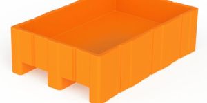 350mm Plastic Crate Pallet L1200 X W800 X H350 Mm