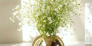 VA10084S Ball Shaped Flower Vase