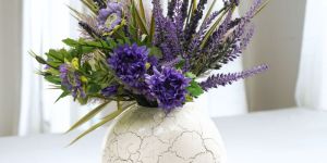 VA10086L Ball Shaped Flower Vase