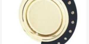 Round Share Stone Studded Eminent Special Trophy