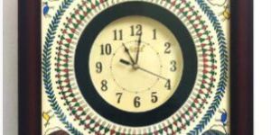 Tribal Art Pattachitra Wall Clock