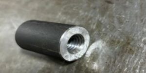 Mild Steel Threaded Rebar Coupler, For Construction