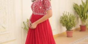 Ladies Georgette Designer Fancy Ladies Gown