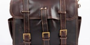 Saddle Leather Briefcases for Men