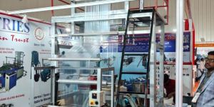 Two Layer LDPE Film Plant Aba Extruder