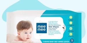 Mee Mee Caring Baby Wet Wipes with Aloe Vera & Lemon Extracts